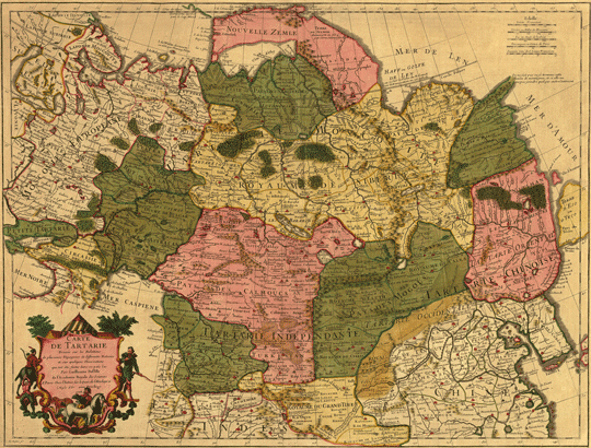 Карта Тартарии 1706 года Карта Тартарии 1706 года