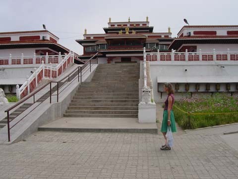 Буддийский центр в Улан-Баторе.