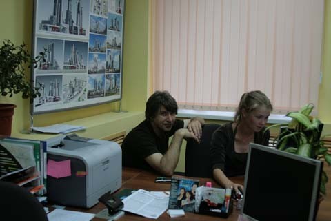 Казань. На рабочем месте архитектора Искандэра Сайфуллина. Казань. На рабочем месте архитектора Искандэра Сайфуллина.