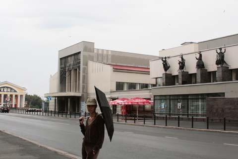 Петрозаводск. Национальный (финский) театр Республики Карелия и Карельский театр кукол. Петрозаводск. Национальный (финский) театр Республики Карелия и Карельский театр кукол.