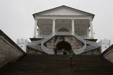 Пушкин (Царское Село). Камеронова галерея. Пушкин (Царское Село). Камеронова галерея.