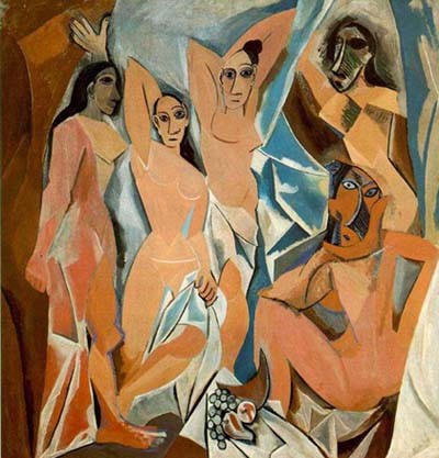 Авиньонские девицы /Les Demoiselles d’Avignon/. 1907 г. Пабло Пикассо (1881-1973)